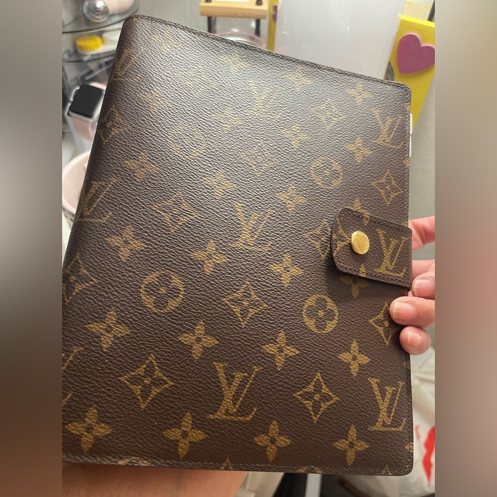 Authentic LV GM monogram Agenda